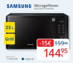 Promotie: Microgolfoven MG2383515AK/EN