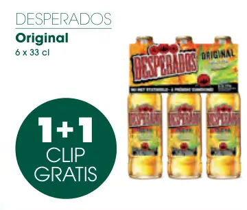 Promotie: Original Desperados