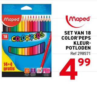 Promotie: Color'peps kleurpotloden