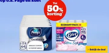 Aanbieding: Nalys Excellence en Edet Ultra Soft