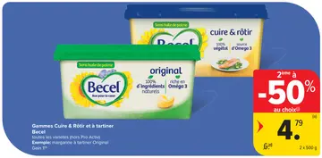 Offre: Gammes Cuire & Rôtir et à tartiner