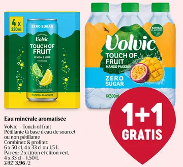 Offre: Eau minérale aromatisée