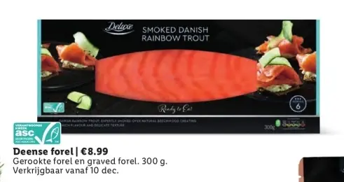 Aanbieding: Deense forel