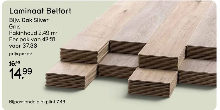 Promotie: Laminaat Belfort