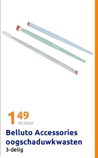 Aanbieding: Belluto Accessories oogschaduwkwasten