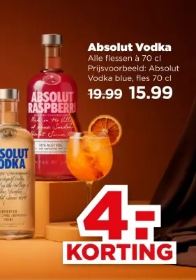 Aanbieding: Absolut Vodka