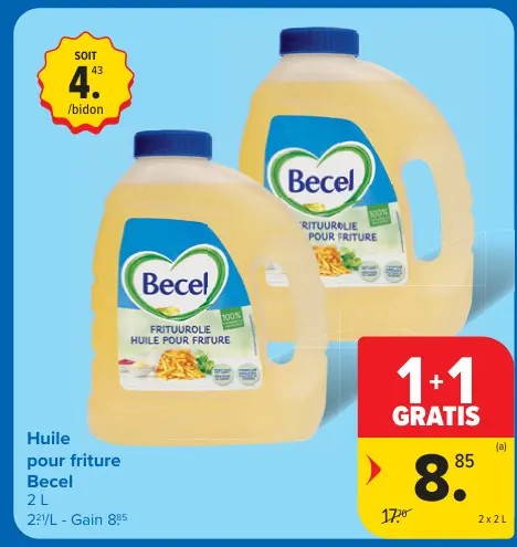 Offre: Huile pour friture