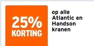 Aanbieding: kranen