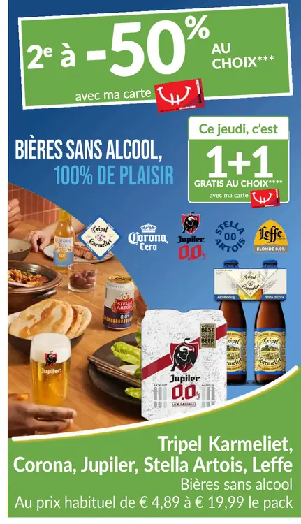 Offre: Bières sans alcool