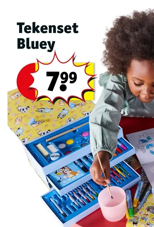 Promotie: Tekenset Bluey