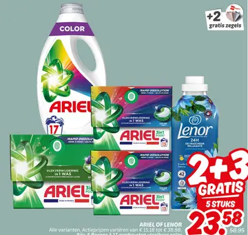 Aanbieding: ARIEL OF LENOR