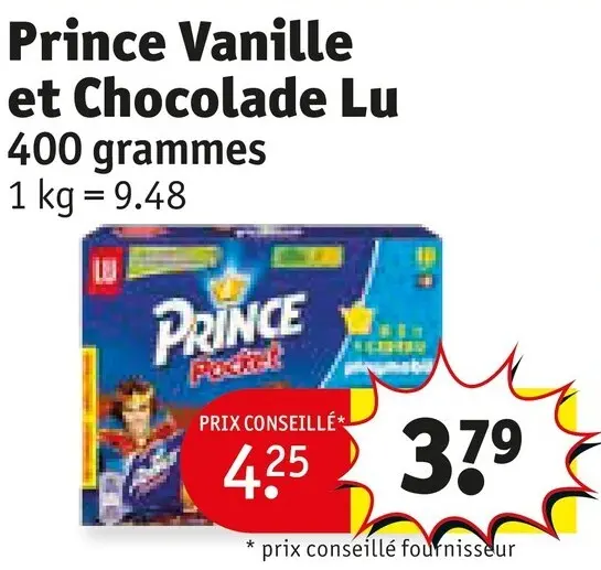 Offre: Prince Vanille et Chocolade