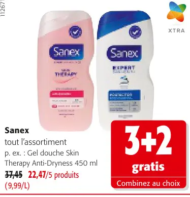 Offre: Gel douche Skin Therapy Anti-Dryness