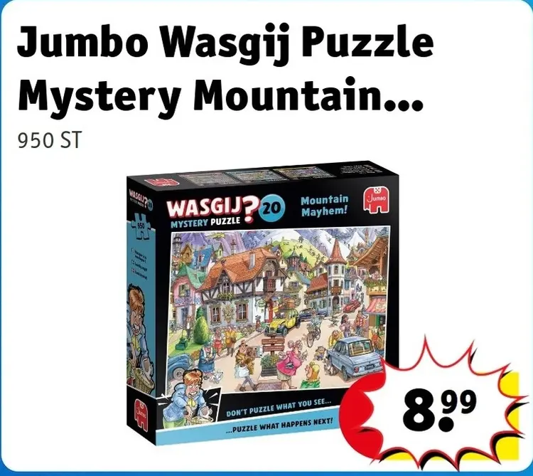 Offre: Jumbo Wasgij Puzzle Mystery Mountain...