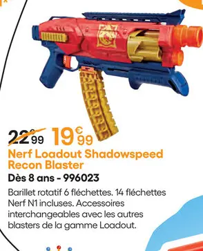 Offre: Nerf Vogue Merry
