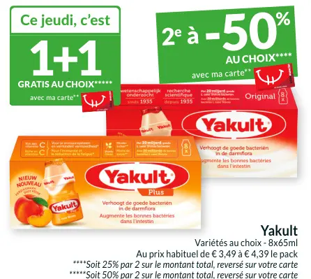 Offre: Yakult