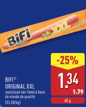 Offre: Original XXL