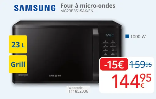 Offre: Four à micro-ondes