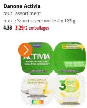 Offre: Activia