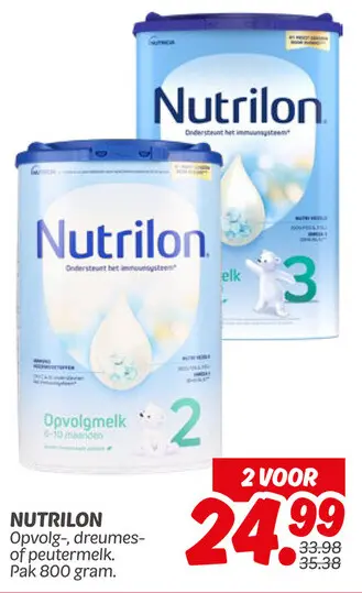 Aanbieding: Opvolg-, dreumes- of peutermelk
