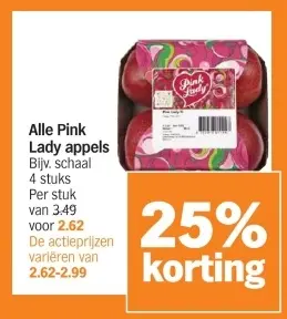 Aanbieding: Alle Pink Lady appels