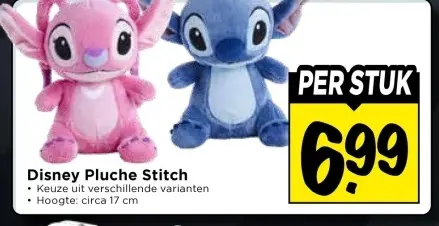Aanbieding: Disney Pluche Stitch
