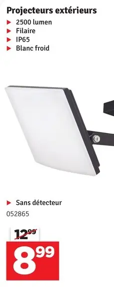 Offre: Projecteurs extérieurs