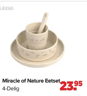 Aanbieding: Miracle of Nature Eetset