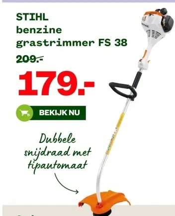 Aanbieding: Benzine grastrimmer FS 38