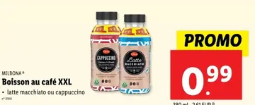 Offre: Boisson au café XXL