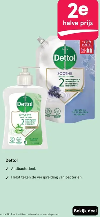 Aanbieding: Dettol Soothe & Hydrate Hand Wash