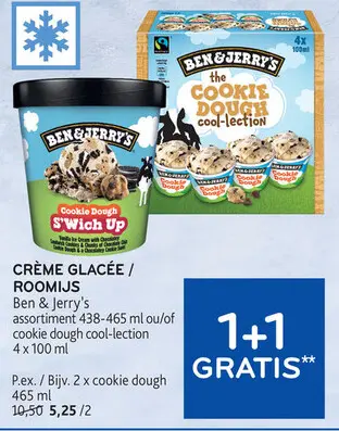 Offre: Crème glacée / roomijs