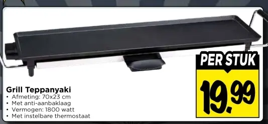 Aanbieding: Grill Teppanyaki