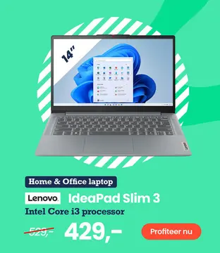 Aanbieding: Lenovo IdeaPad Slim 3