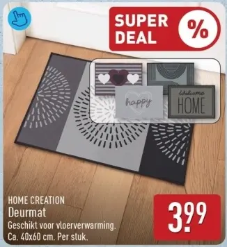 Aanbieding: Deurmat