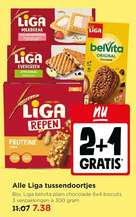 Aanbieding: Alle Liga tussendoortjes