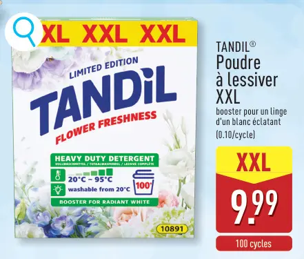 Offre: Poudre à lessiver XXL