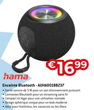 Offre: Enceinte Bluetooth - AUHA00188237