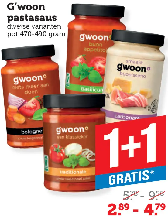 Aanbieding: Pastasaus