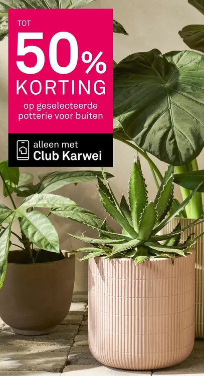 Aanbieding: Potterie voor buiten