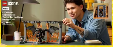 Aanbieding: LEGO Icons boekensteun: The Lord of the Rings
