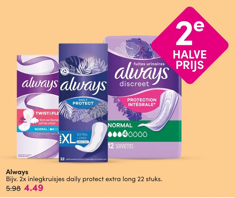 Aanbieding: Always
