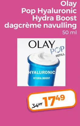 Aanbieding: Pop Hyaluronic Hydra Boost dagcrème navulling