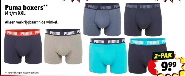 Aanbieding: boxers