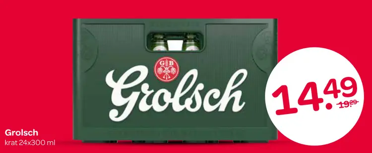 Aanbieding: Grolsch