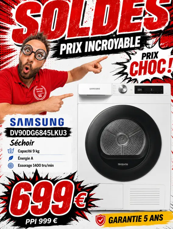 Promotie: Séchoir
