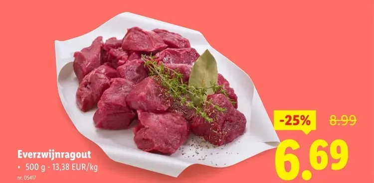 Aanbieding: Everzwijnragout