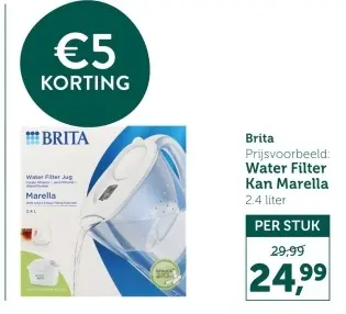 Aanbieding: Water Filter Kan Marella