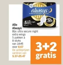 Aanbieding: Always