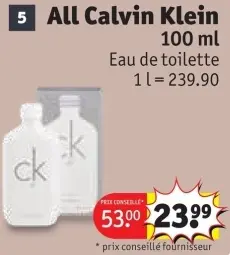 Offre: All Calvin Klein